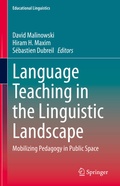 Cover: Language Teaching in the Linguistic Landscape - Springer