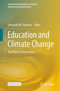 Cover: Education and Climate Change - Springer