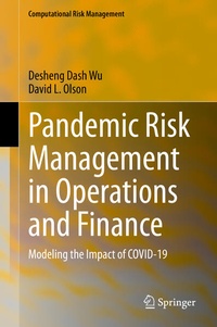 Enlarge image Cover: Pandemic Risk Management in Operations and Finance - Springer