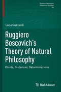 Cover: Ruggiero Boscovich's Theory of Natural Philosophy - Birkh&auml;user