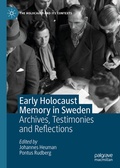 Cover: Early Holocaust Memory in Sweden - Palgrave Macmillan
