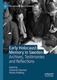 Enlarge image Cover: Early Holocaust Memory in Sweden - Palgrave Macmillan
