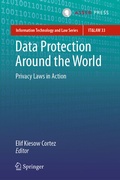 Cover: Data Protection Around the World - T.M.C. Asser Press