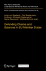 Cover: Defending Checks and Balances in EU Member States - Springer