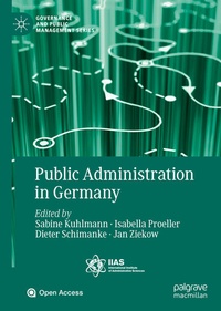 Enlarge image Cover: Public Administration in Germany - Palgrave Macmillan