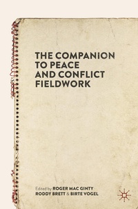 Enlarge image Cover: The Companion to Peace and Conflict Fieldwork - Palgrave Macmillan