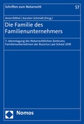 Abbildung von: Die Familie des Familienunternehmers - Nomos