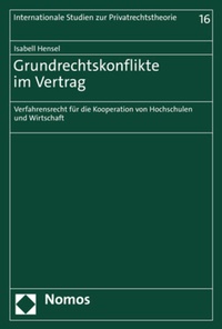Abbildung von: Grundrechtskonflikte im Vertrag - Nomos