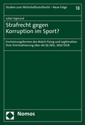 Bild: Strafrecht gegen Korruption im Sport? - Nomos