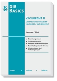 Enlarge image Cover: Basics Zivilrecht II - Hemmer-Wüst