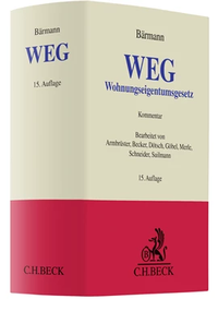 Enlarge image Cover: WEG: Wohnungseigentumsgesetz - C.H.BECK