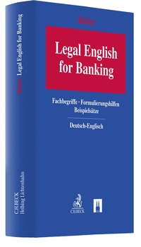 Abbildung von: Legal English for Banking - C.H.BECK