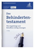 Cover: Das Behindertentestament - C.H.BECK