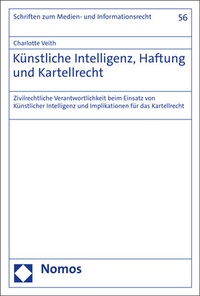Abbildung von: Künstliche Intelligenz, Haftung und Kartellrecht - Nomos