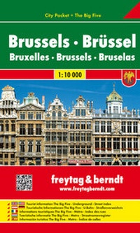 Abbildung von: Brüssel, Stadtplan 1:10.000, City Pocket + The Big Five - Freytag-Berndt und ARTARIA