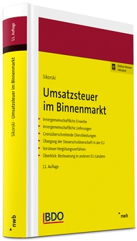 Abbildung von: Umsatzsteuer im Binnenmarkt - NWB