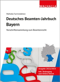 Abbildung von: Deutsches Beamten-Jahrbuch Bayern 2022/2023 - Walhalla