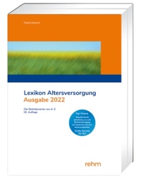 Abbildung von: Lexikon Altersversorgung 2022 - Rehm