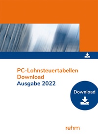 Abbildung von: PC-Lohnsteuertabellen 2022 Einzelplatzversion - Rehm
