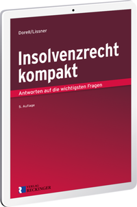 Enlarge image Cover: Insolvenzrecht kompakt - Digital - Verlag Reckinger