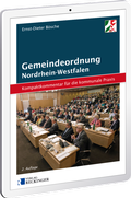 Abbildung von: Gemeindeordnung für das Land Nordrhein-Westfalen - Kompaktkommentar für die kommunale Praxis - Digital - Verlag Reckinger