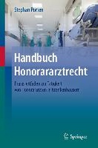 Abbildung von: Handbuch Honorararztrecht - Springer