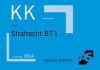 Bild vergrößern Bild: Karteikarten Strafrecht BT 1 - Alpmann Schmidt