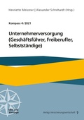 Cover: Unternehmerversorgung (Gesch&auml;ftsf&uuml;hrer, Freiberufler, Selbstst&auml;ndige) - VVW Verlag Versicherungswirtschaft