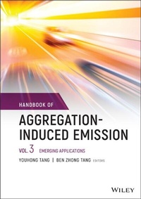 Enlarge image Cover: Handbook of Aggregation-Induced Emission, Volume 3 - Wiley-Blackwell