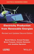 Cover: Electricity Production from Renewable Energies - ISTE Ltd