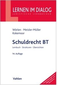 Abbildung von: Schuldrecht BT - Vahlen