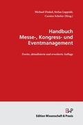 Cover: Handbuch Messe-, Kongress- und Eventmanagement - Duncker & Humblot
