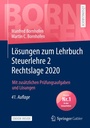 Bild: Lösungen zum Lehrbuch Steuerlehre 2 Rechtslage 2020 - Springer Gabler