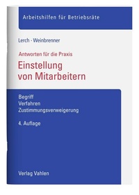 Abbildung von: Einstellung von Mitarbeitern - Vahlen