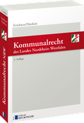 Cover: Kommunalrecht des Landes Nordrhein-Westfalen - Verlag Reckinger