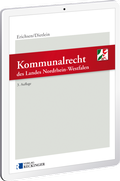 Cover: Kommunalrecht des Landes Nordrhein-Westfalen - Verlag Reckinger