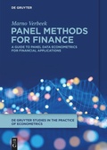 Cover: Panel Methods for Finance - De Gruyter