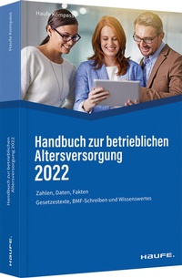 Abbildung von: Handbuch zur betrieblichen Altersversorgung 2022 - Haufe-Lexware