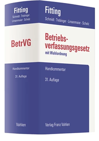 Bild vergrößern Bild: Betriebsverfassungsgesetz: BetrVG - Vahlen