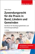 Cover: Zuwendungsrecht f&uuml;r die Praxis in Bund, L&auml;ndern und Gemeinden - Walhalla