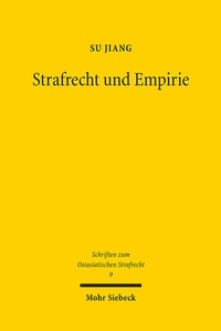 Abbildung von: Strafrecht und Empirie - Mohr Siebeck