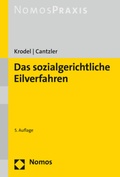 Cover: Das sozialgerichtliche Eilverfahren - Nomos