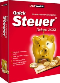 Abbildung von: QuickSteuer Deluxe 2022 - Haufe-Lexware