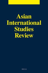 Abbildung von: Asian International Studies Review - Brill