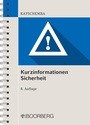 Cover: Kurzinformationen Sicherheit - Boorberg