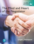 Cover: Mind and Heart of the Negotiator, The, Global Edition - Pearson Education Limited