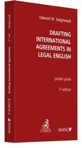 Cover: Drafting International Agreements in Legal English - C.H.BECK