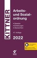 Cover: Arbeits- und Sozialordnung 2022 - Bund-Verlag