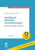 Cover: Handbuch Betriebsvereinbarungen - Bund-Verlag