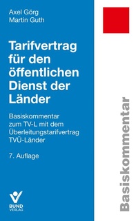 Abbildung von: Tarifvertrag für den öffentlichen Dienst der Länder - Bund-Verlag
